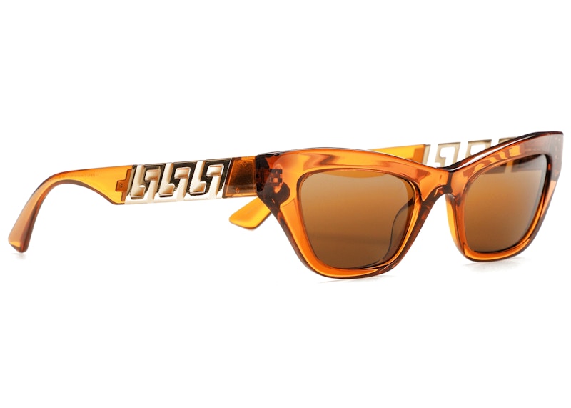 Versace hotsell orange sunglasses