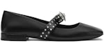 Versace T.20 Flats Black Palladium (Women's)