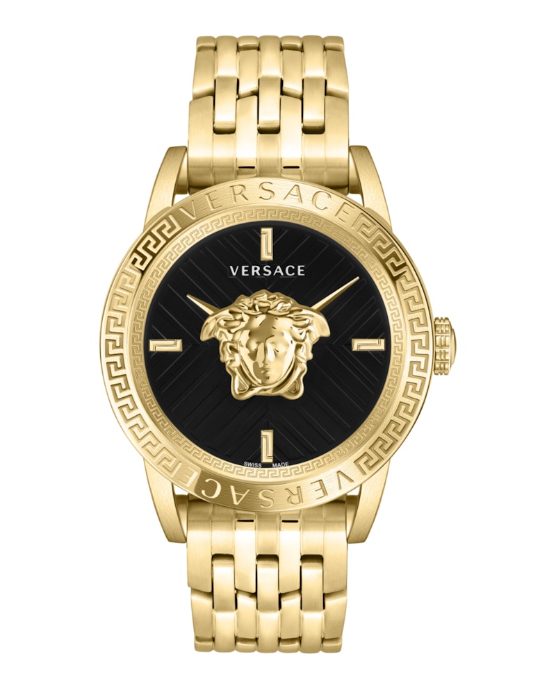 Pre-owned Versace Men's Vcode Vesn00922 Watch In Stainless Steel