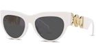 Versace Winged Medusa Sunglasses White (VE4440U-314/87)