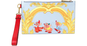 Versace x Disney Cinderella Mice Print Clutch Small Multicolor