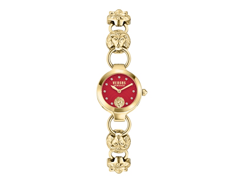 Pre-owned Versus Women's  Versace Broadwood Vsp170921 Watch In Stainless Steel In Silver