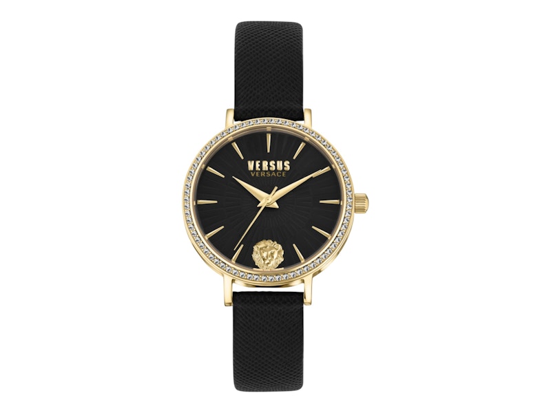 Pre-owned Versus Women's Versace Mar Vista Crystal Vsp1f2121 Watch In Stainless Steel In Silver