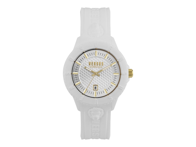 ❤0212さま❤venetia❤ Versus Versace Tokyo Silicone VSPOY5521 42 mm in Stainless