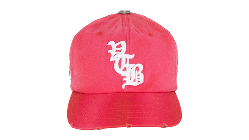 [FOTTSFOTTS] / ☆ 24SS HALF LOGO CAP / RED Crossed Bats Logo Xmas24 59Fifty Fitted Hat by JustFitteds x