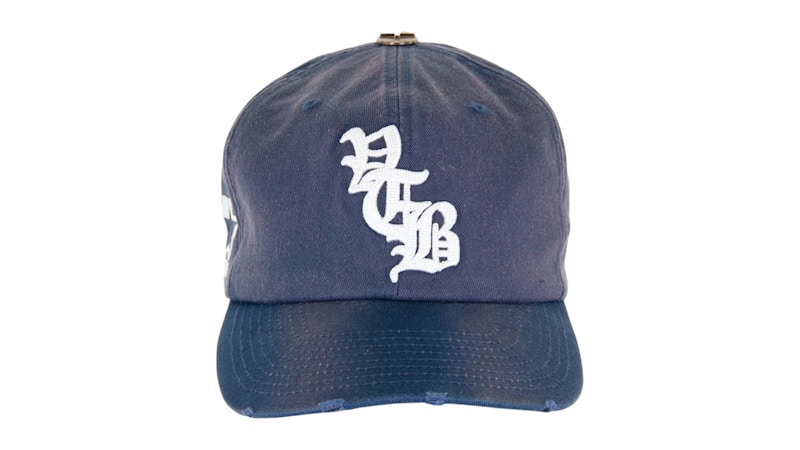 Vertabrae Navy Snapback Blue