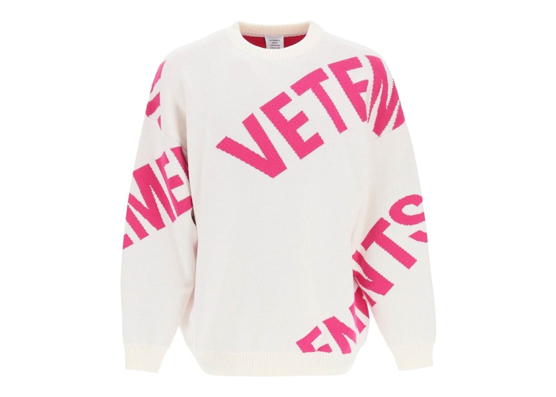 Vetements logo clearance sweatshirt