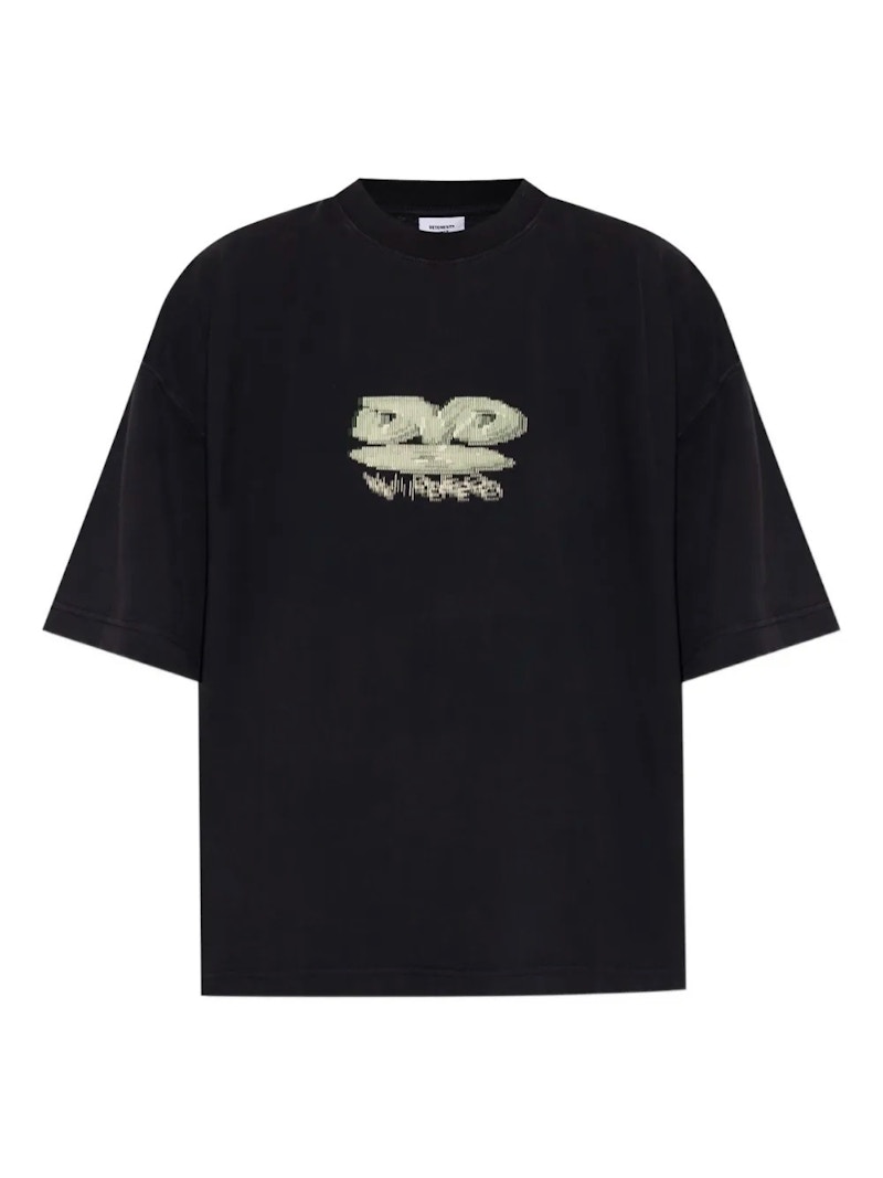 Vetements Dvd Regular T-shirt Black Men's - FW25 - US