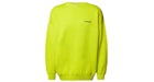 Vetements Oversized Logo Knitwear Neon Yellow