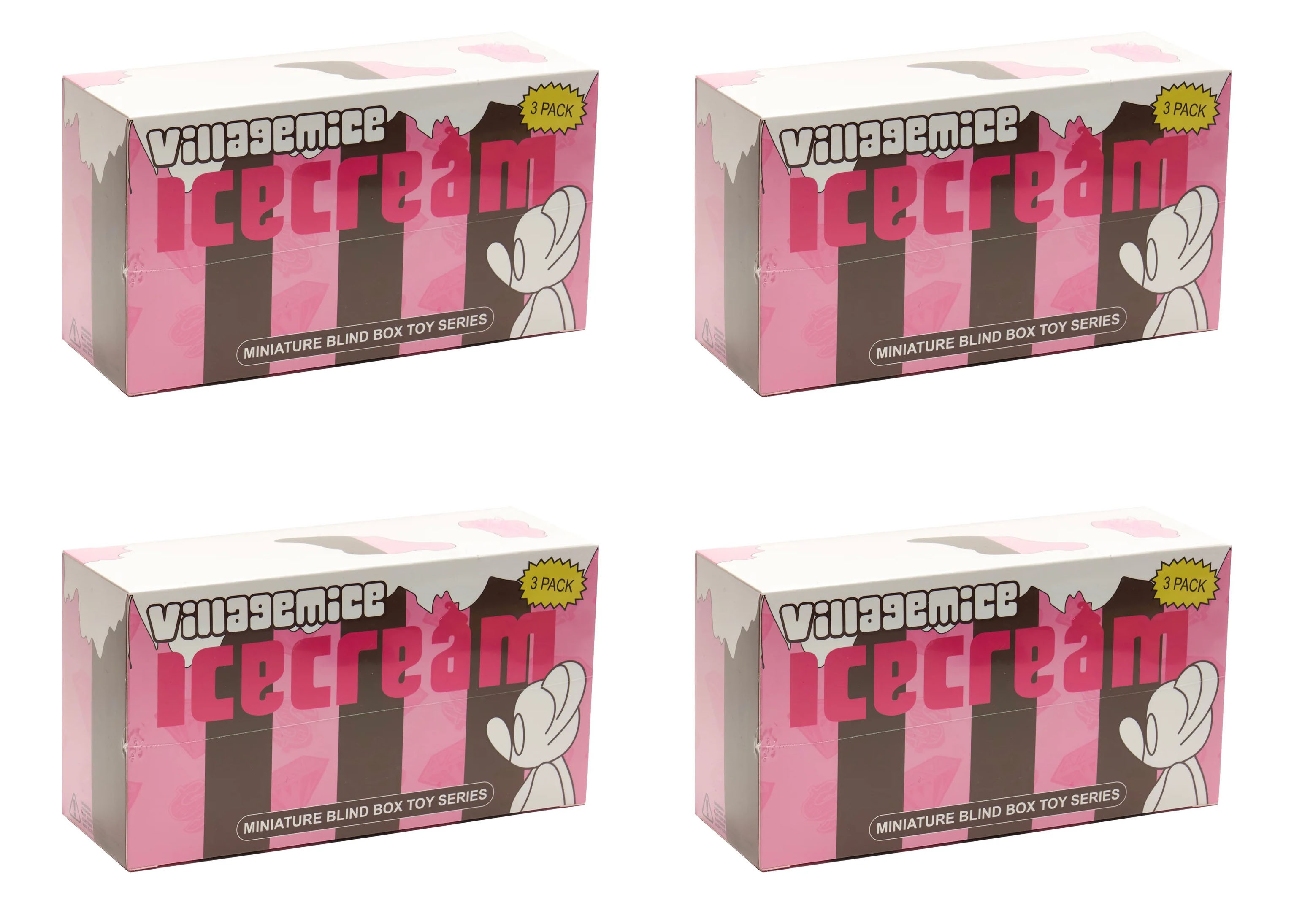 Villagemice Icecream 12-Pack Figures - SS23 – DE