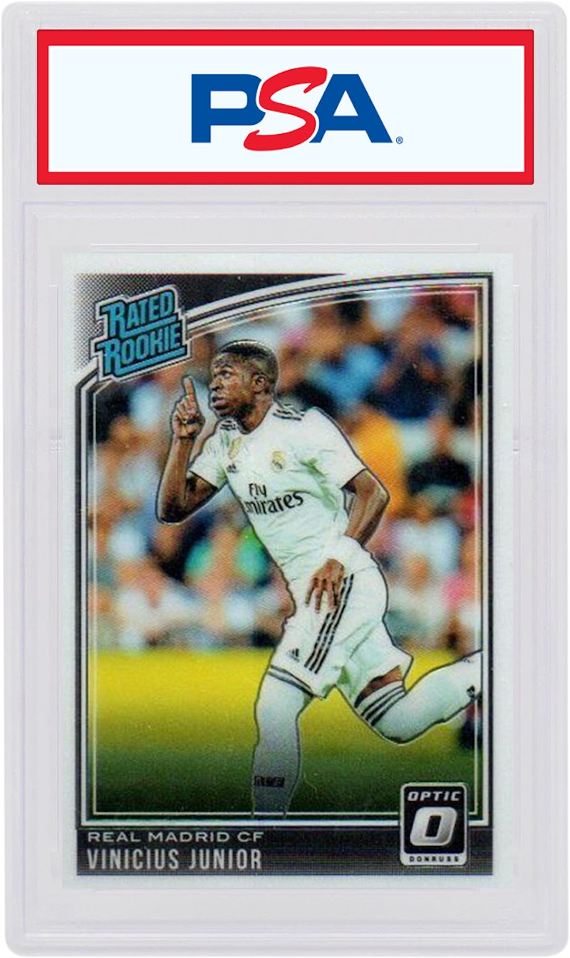 Vinicius Junior 2018 Donruss Soccer Rated Rookie Optic #177 - 2018