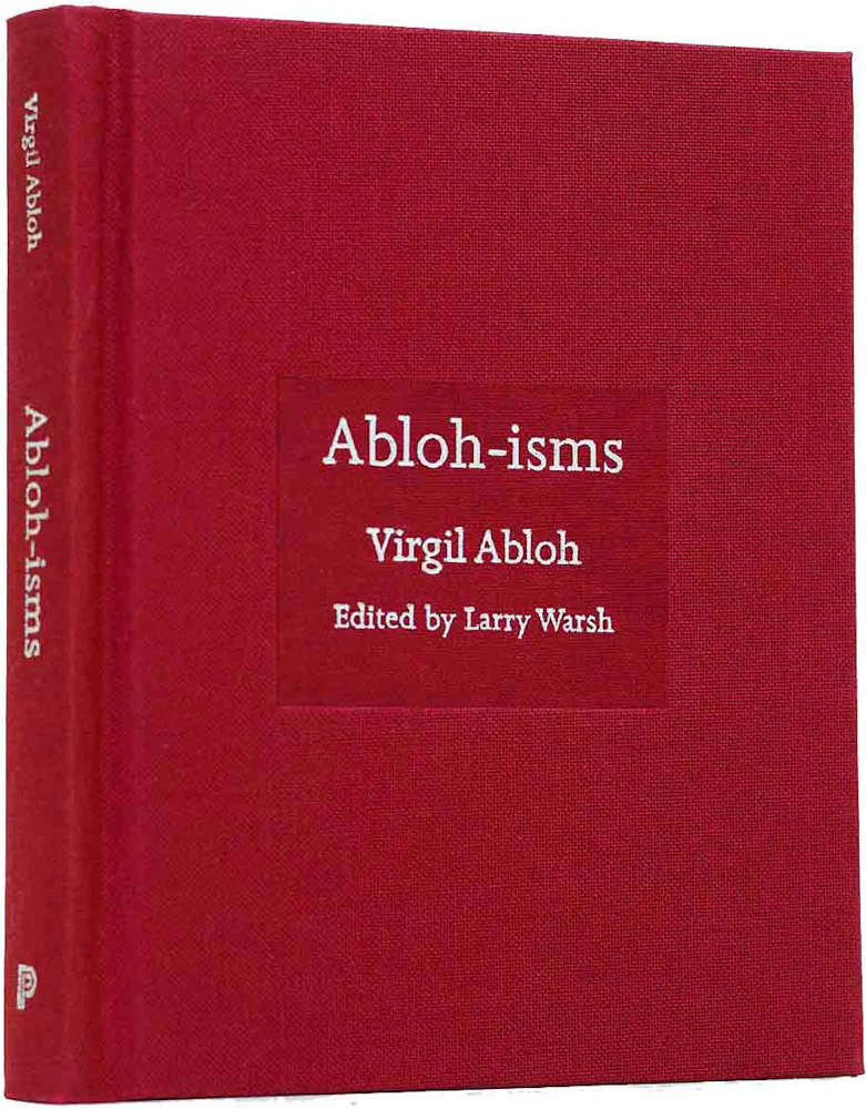 Virgil Abloh Abloh-isms Book - US