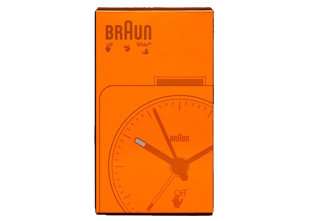 Virgil Abloh Braun Off-White Alarm Clock Orange - US