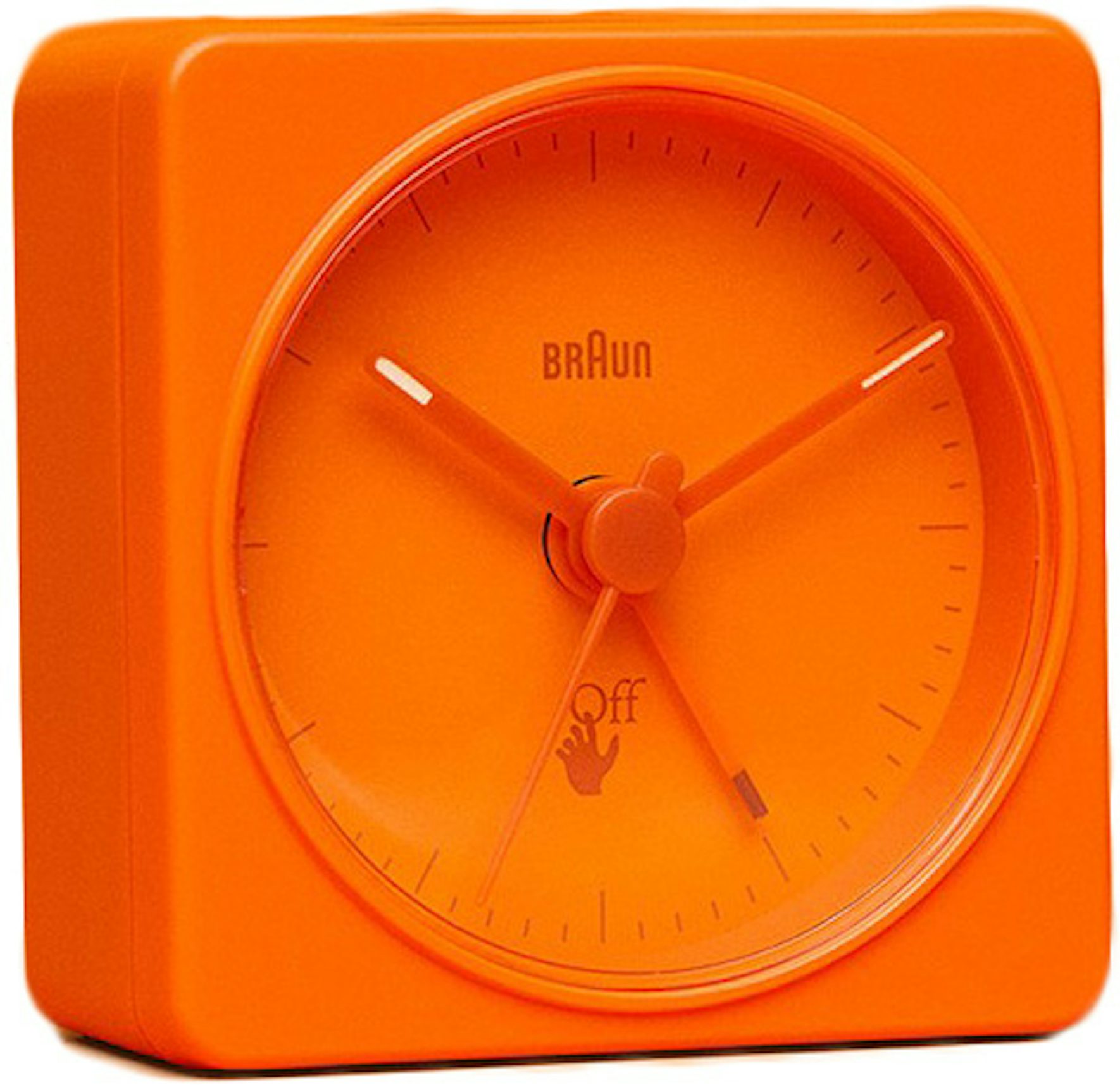 Virgil Abloh Braun Off-White Alarm Clock Orange pour femmes