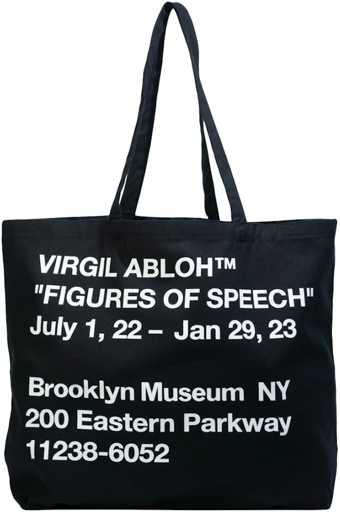 Off-White, Bags, Virgil Abloh Brooklyn Museum Fos Cat Tote Figures Of  Speak 222