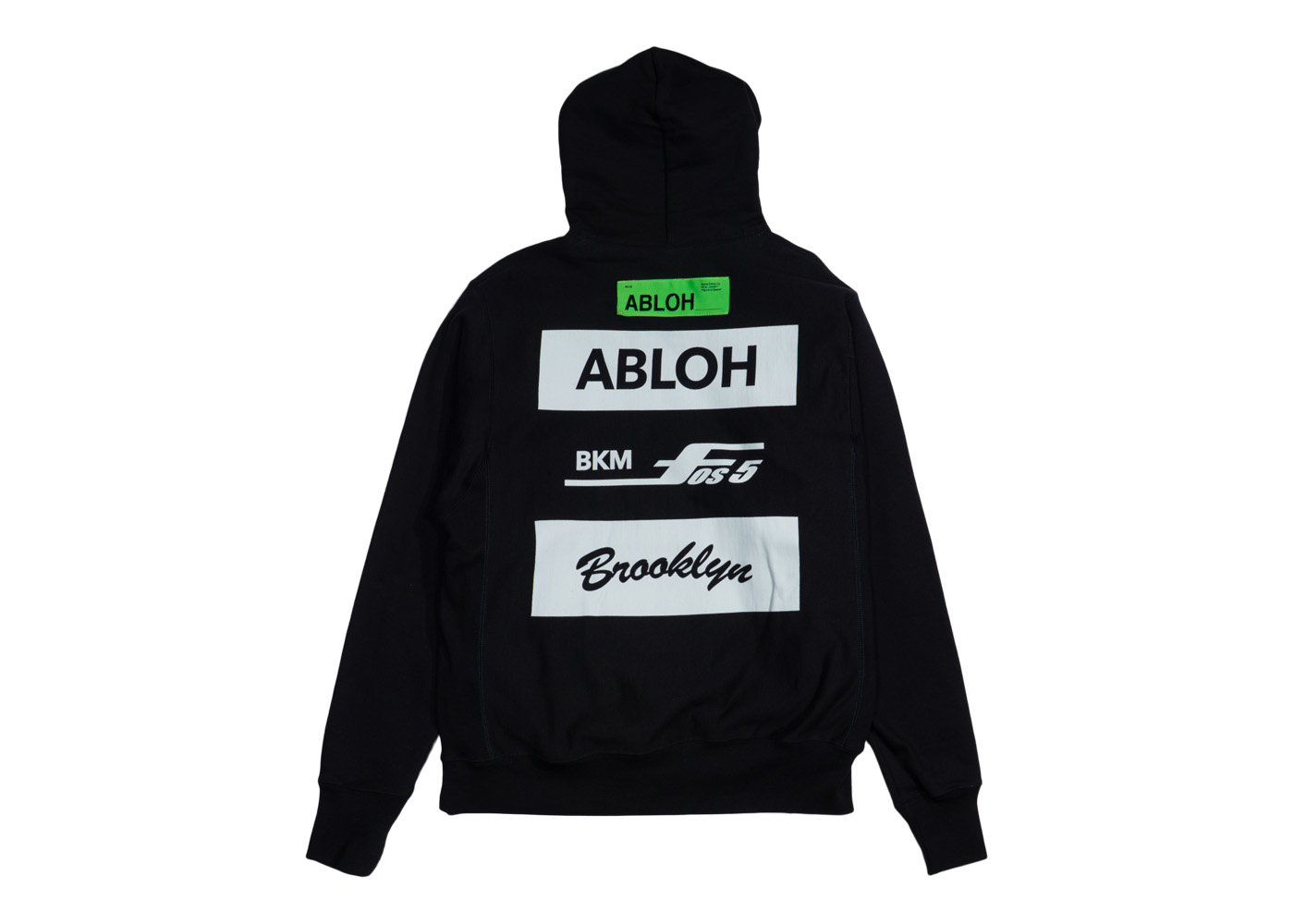 Virgil Abloh Brooklyn Museum FOS Abloh BKM Hoodie Black Men's