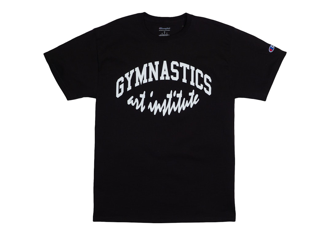 Pre-owned Virgil Abloh Brooklyn Museum Gymnastics Art Institute T-shirt Black