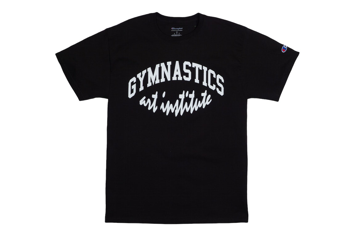 Pre-owned Virgil Abloh Brooklyn Museum Gymnastics Art Institute T-shirt Black