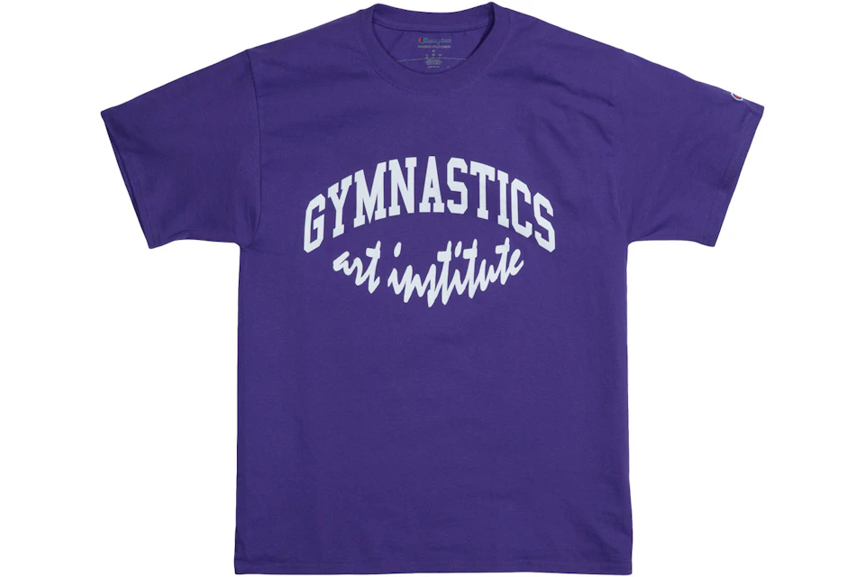 Virgil Abloh Brooklyn Museum Gymnastics Art Institute T-shirt Purple