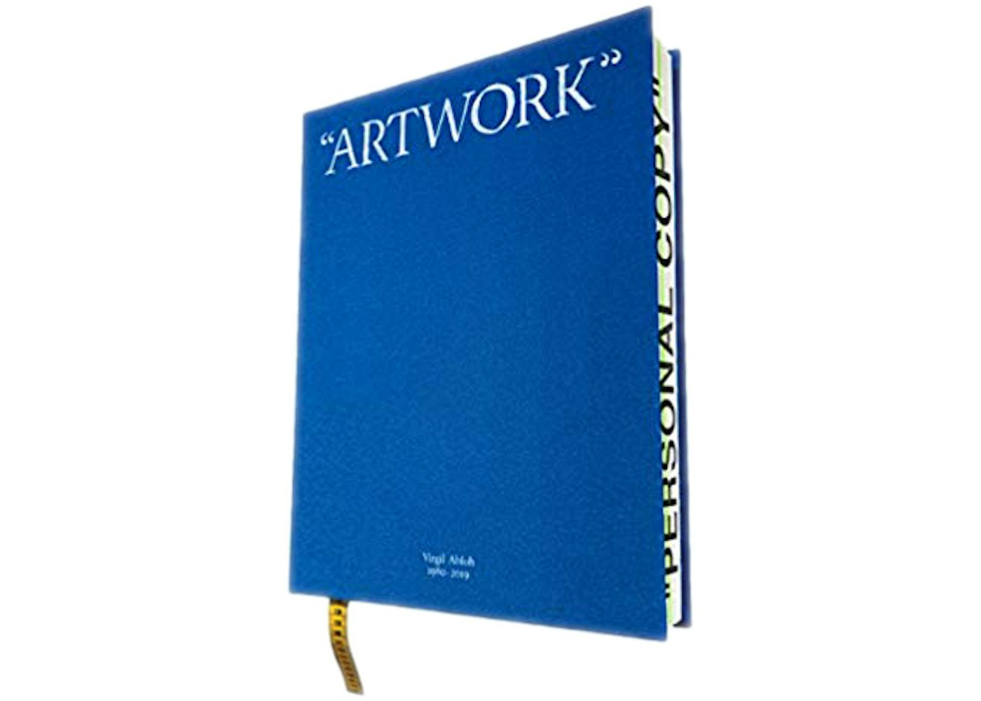virgil abloh x mca figures of speech special edition book multi ss19