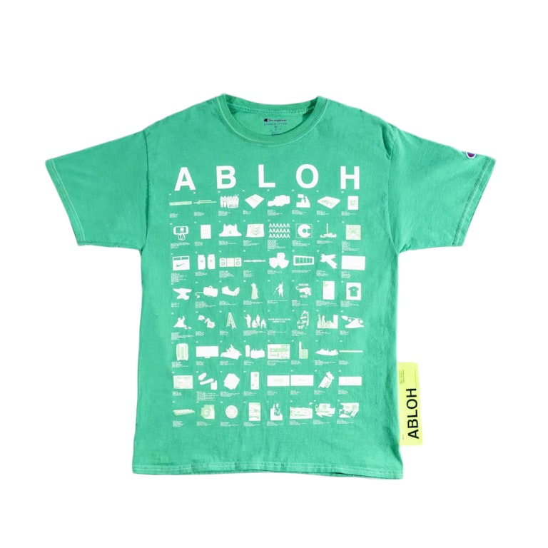 Pre-owned Virgil Abloh Ica Collection T-shirt Green