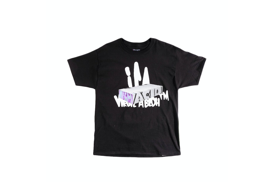 Pre-owned Virgil Abloh Ica Graffiti T-shirt Black