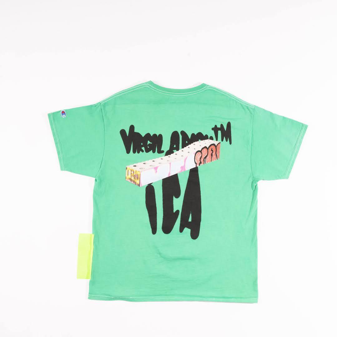 Virgil Abloh ICA Graffiti T-shirt Green メンズ - FW21 - JP
