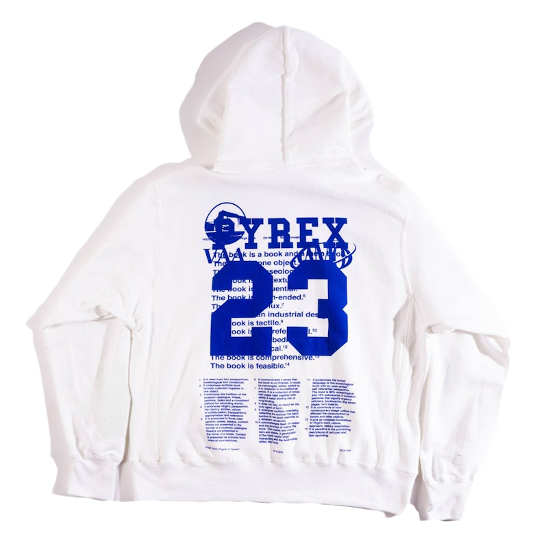 Virgil Abloh ICA Pyrex 23 Hoodie White Hombre - FW21 - US