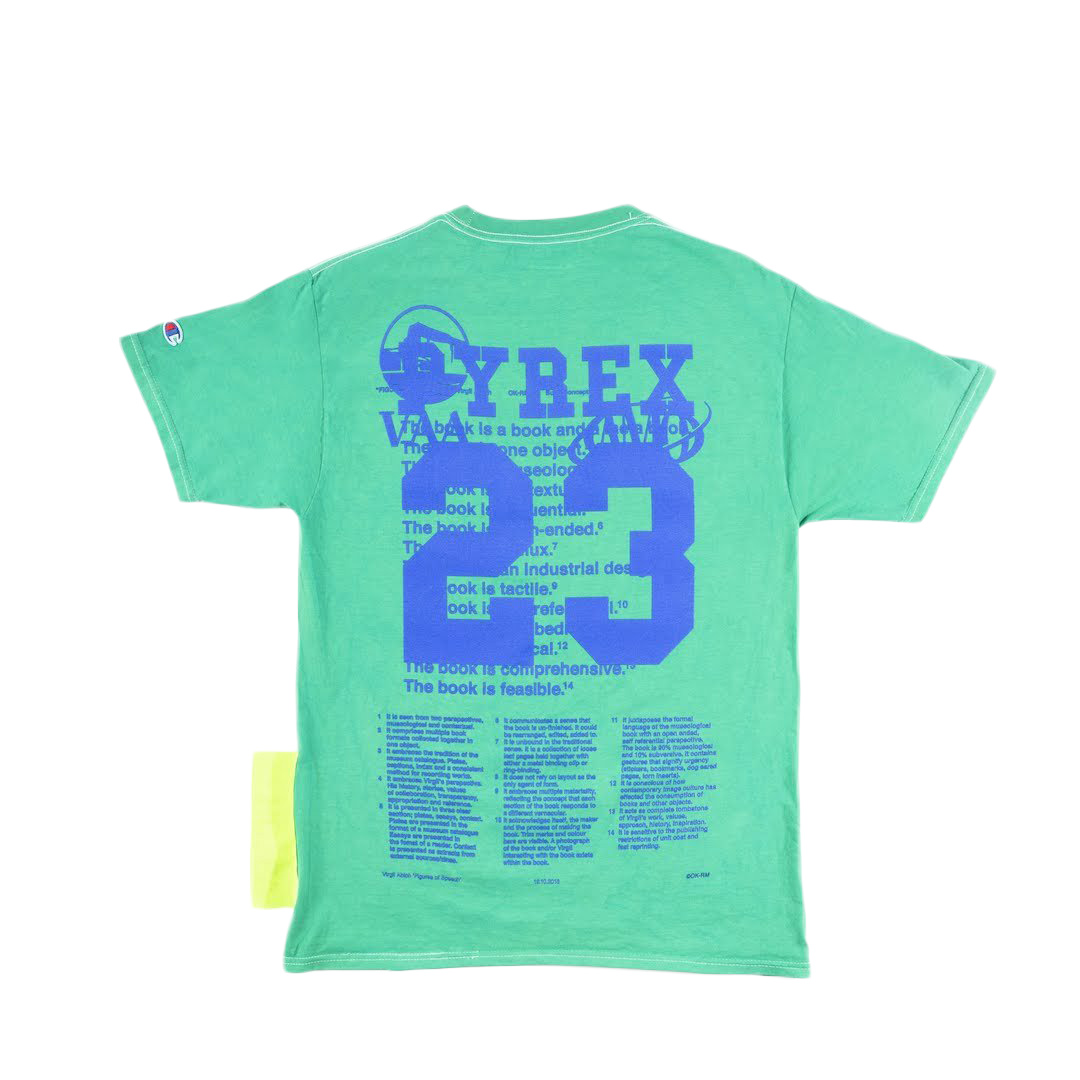 Virgil Abloh ICA Pyrex 23 T-shirt Green