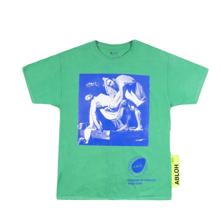 Pre-owned Virgil Abloh Ica Pyrex 23 T-shirt Green