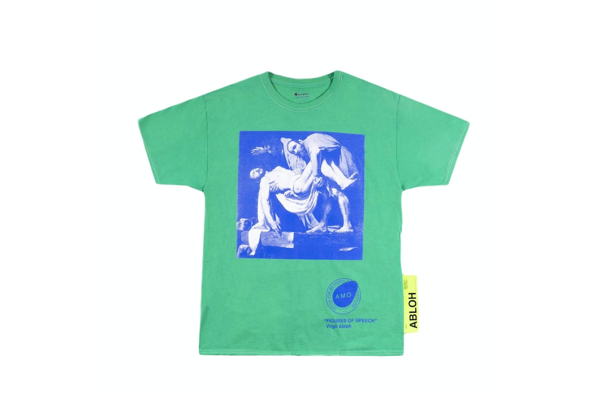 Pre-owned Virgil Abloh Ica Pyrex 23 T-shirt Green