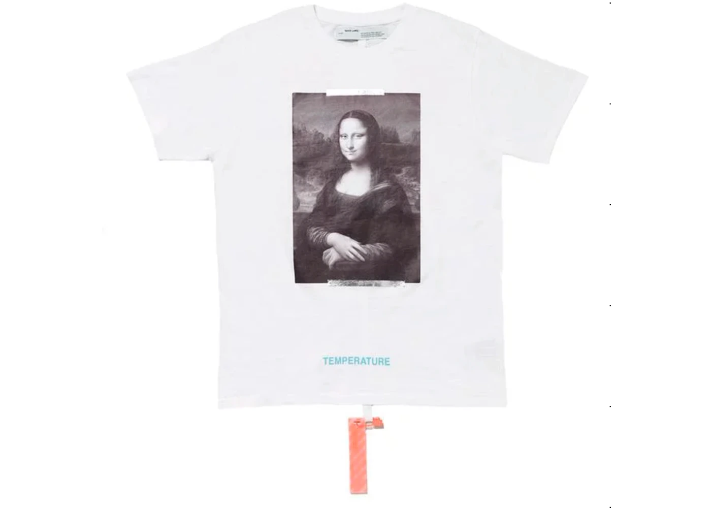 Virgil Abloh MCA Figures of Speech OFF-WHITE Mona Lisa Tee White