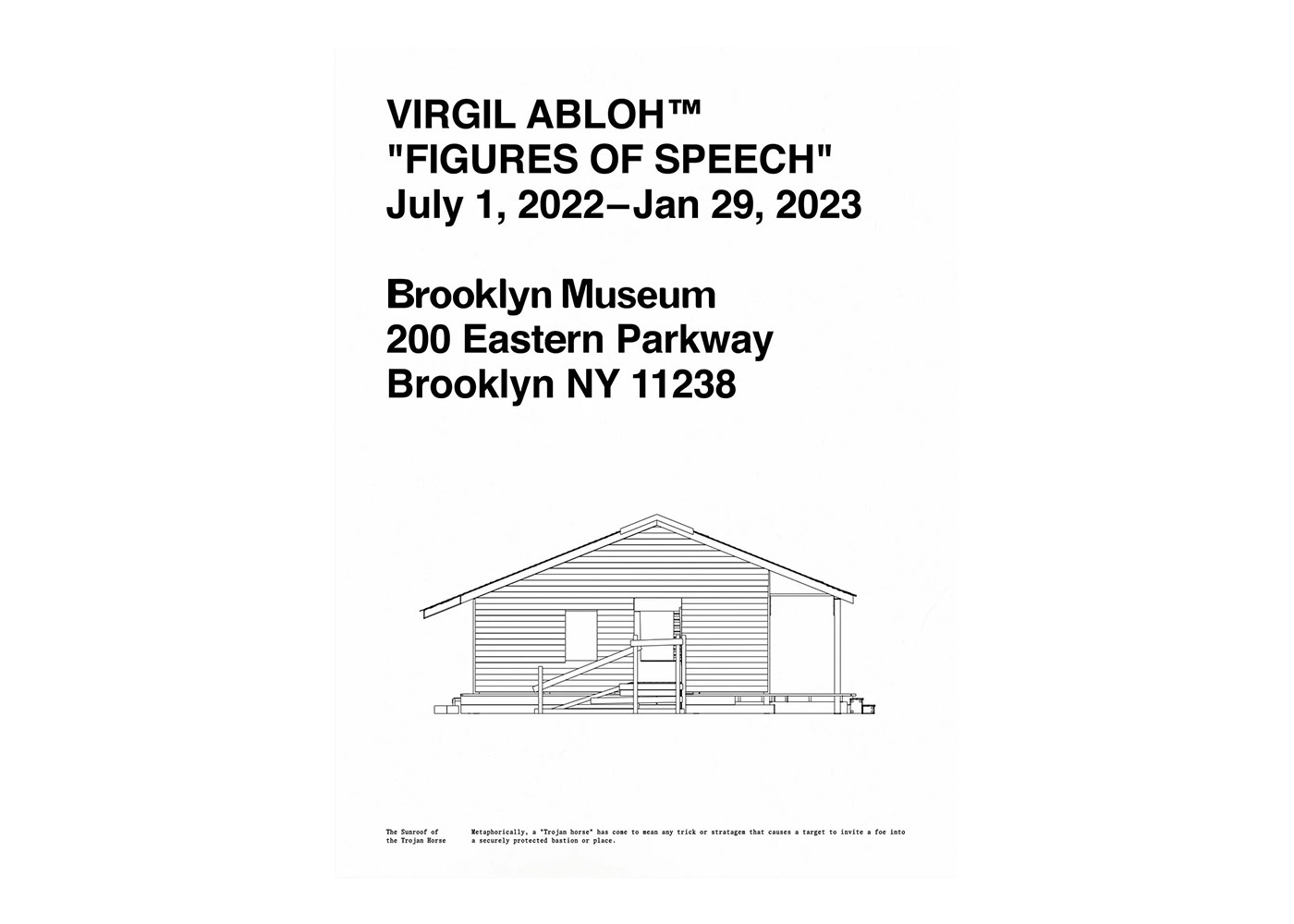 Virgil Abloh x Brooklyn Muesum 