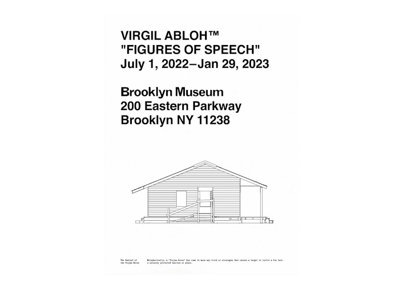 Virgil Abloh x Brooklyn Muesum 