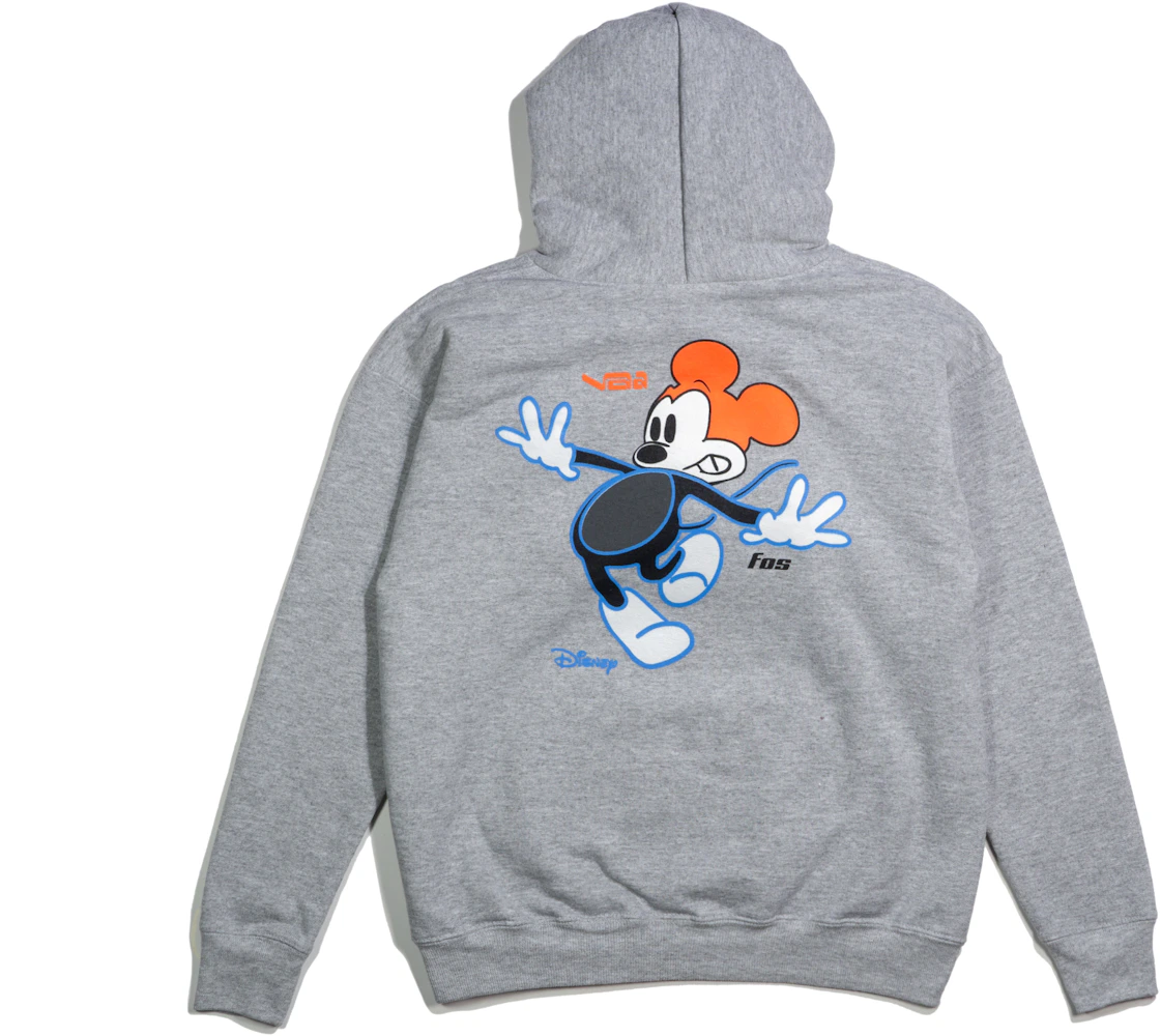 Virgil Abloh x Disney x Brooklyn Museum Mickey Mouse Hoodie Black