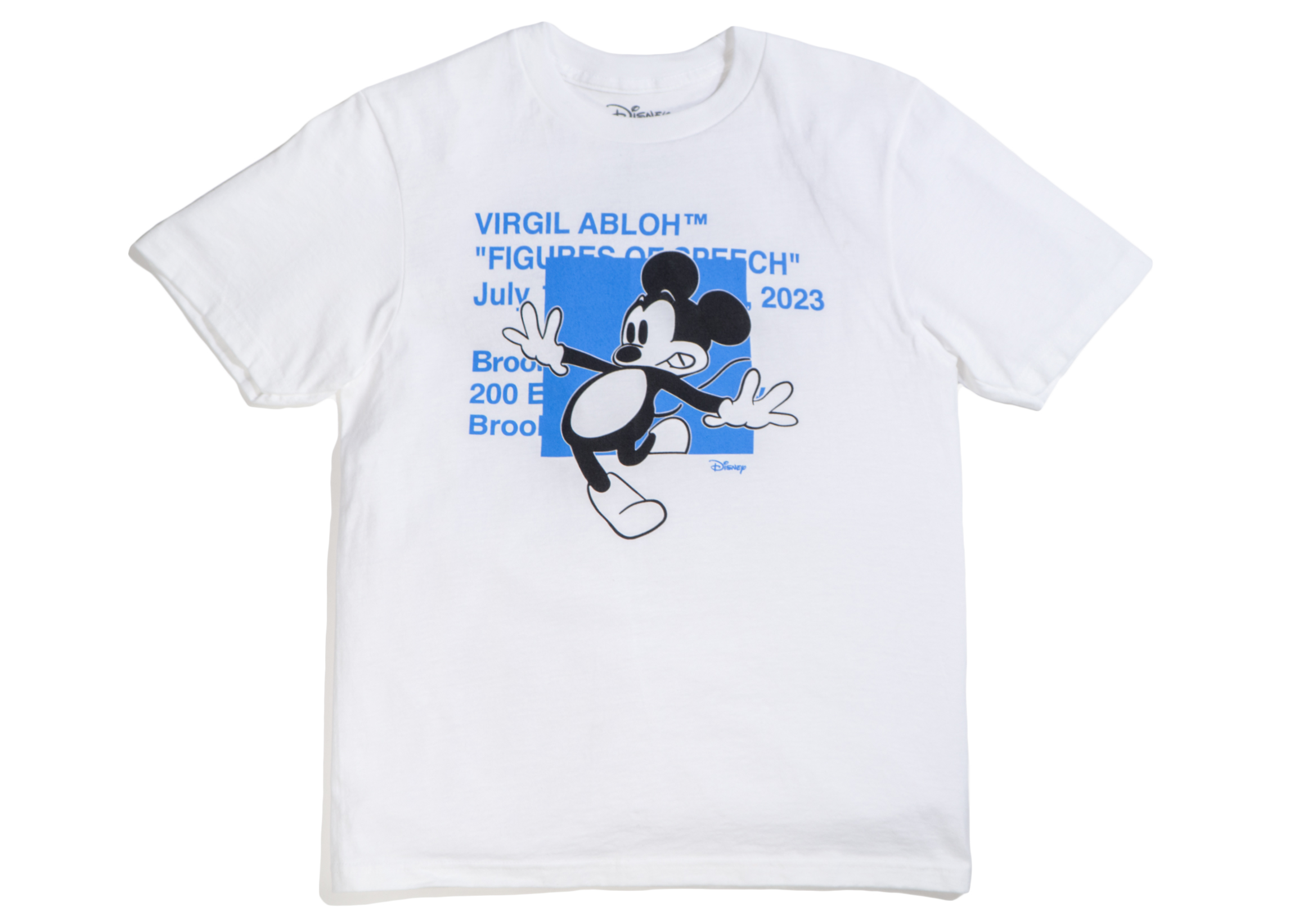 Virgil Abloh Mickey Mouse TeeサイズXL