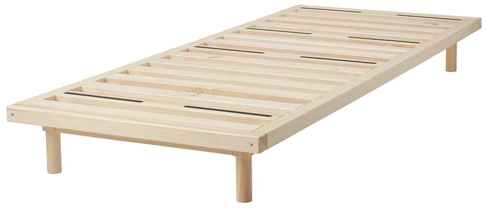 Virgil Abloh x IKEA MARKERAD US Bed Frame Brown - US