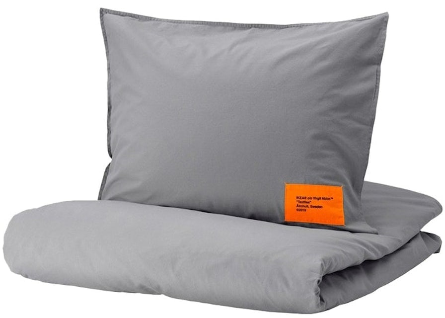 Virgil Abloh x IKEA MARKERAD Duvet Cover & Pillowcases 