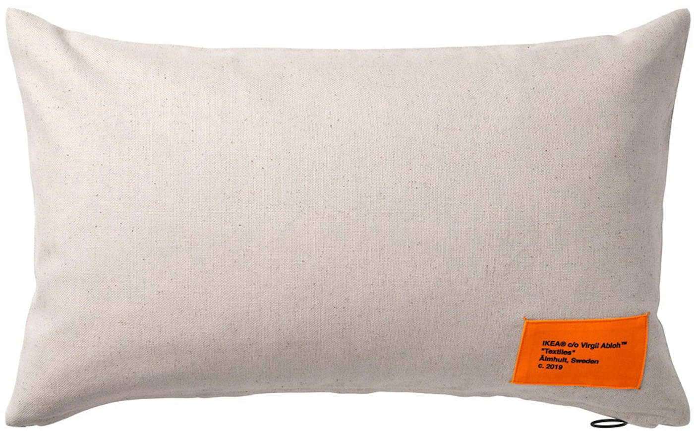 Virgil Abloh x IKEA MARKERAD Cushion Cover Beige