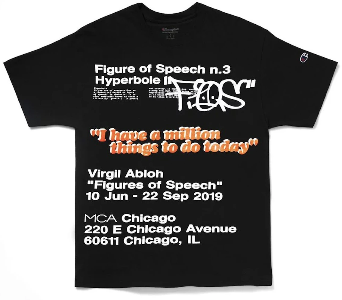 Virgil Abloh x MCA Chicago FOS Exclusive TShirts, Drops