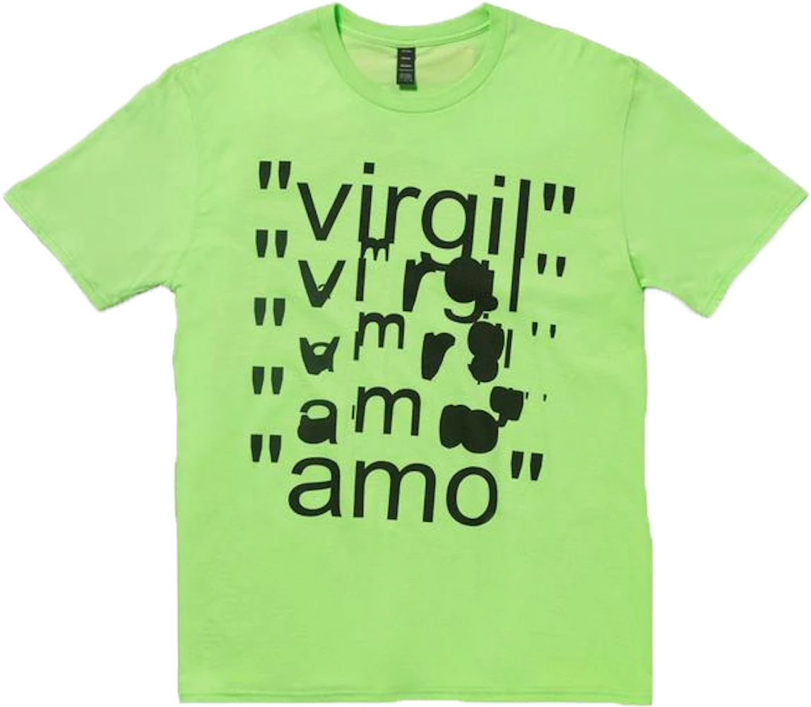 Virgil Abloh x MCA Figures of Speech Amo Tee Lime