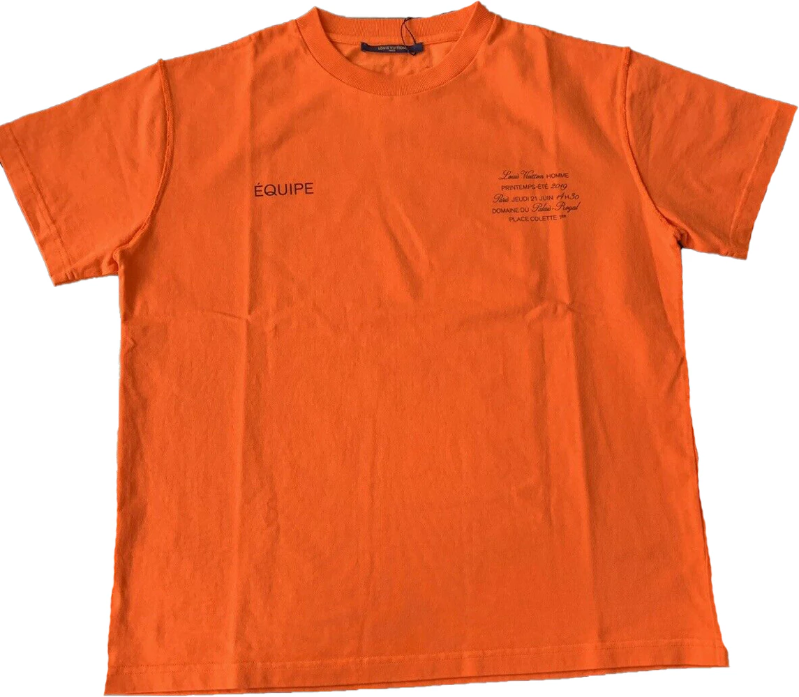 SS19 Virgil Abloh x MCA Figures of Speech T Shirt (Orange) – THE
