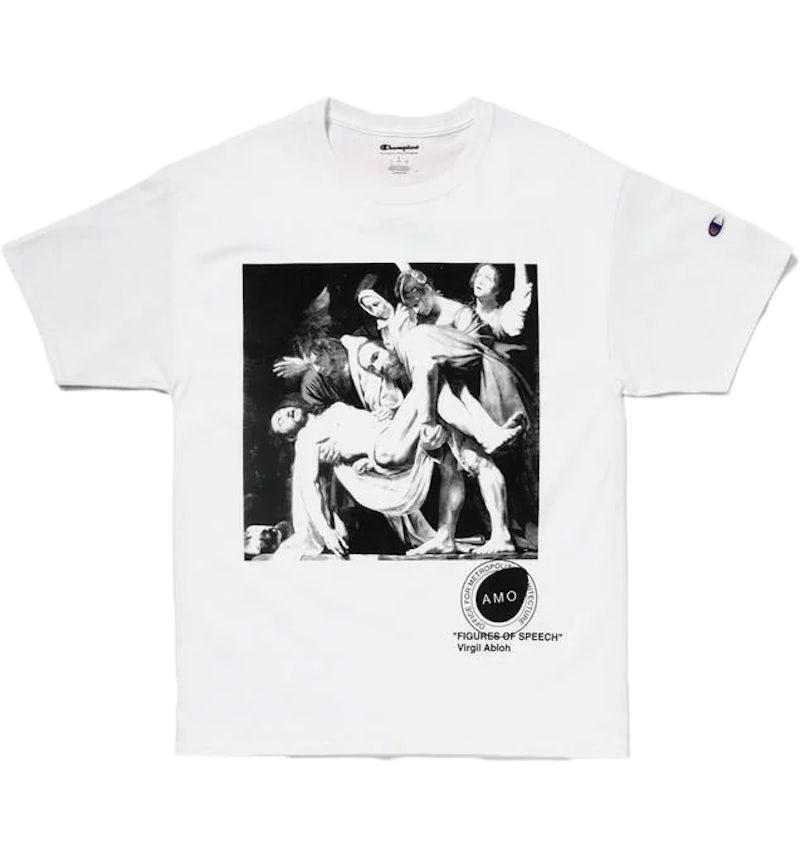 Virgil Abloh x MCA Figures of Speech Pyrex Caravaggio Tee Virgil Abloh x MCA Figures of Speech Pyrex Caravaggio Tee