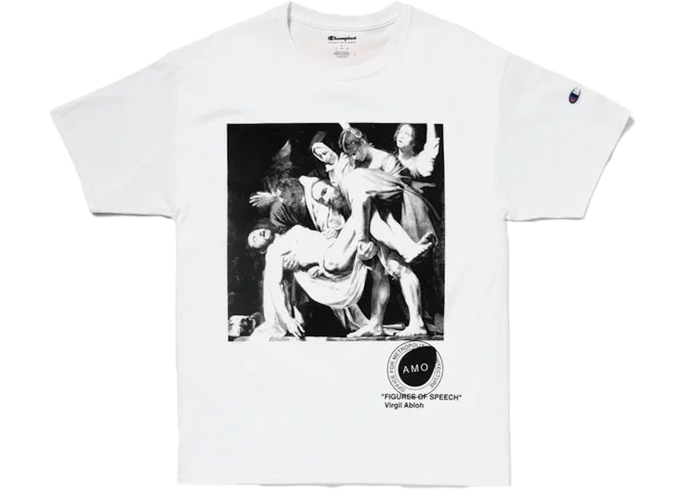 Virgil Abloh × MCA Figures of Speech コラボ Tシャツ Virgil Abloh x MCA Figures of Speech Pyrex Caravaggio Tee