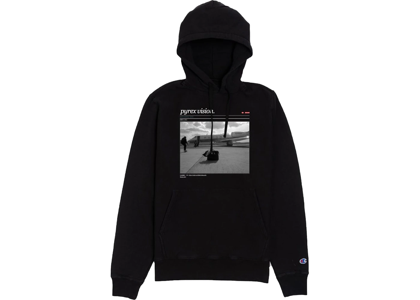 Off white supreme hoodie virgil abloh discount pyrex vision street wear jumper sweatshirt
