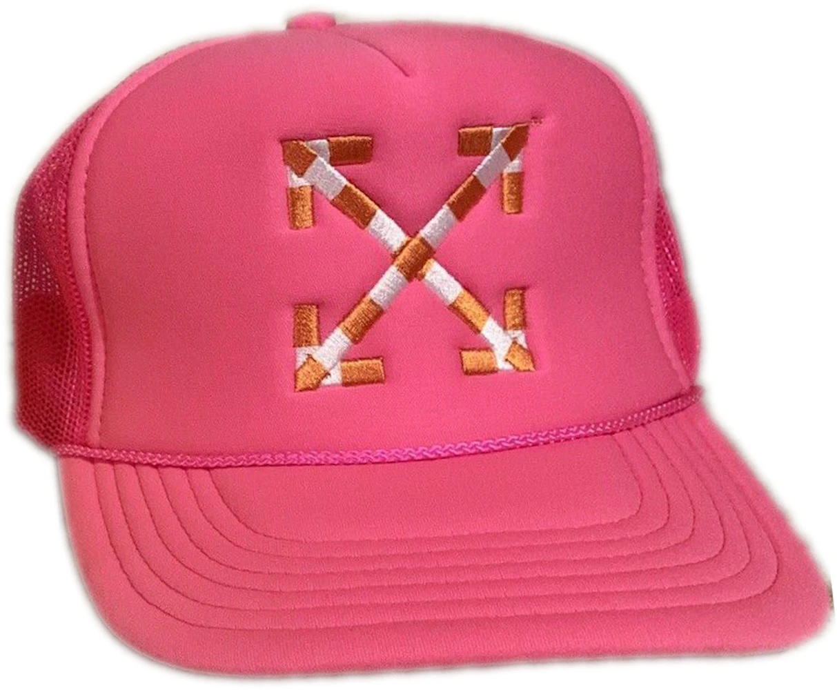 Virgil Abloh x MCA Figures of Speech Arrows Trucker Hat Pink - SS19
