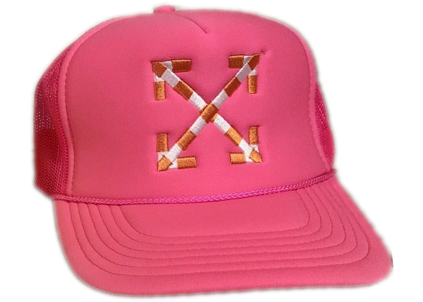 帽子 Virgil Abloh x MCA Figures of Speech Cap Virgil Abloh x MCA Figures of Speech Arrows Trucker Hat Pink