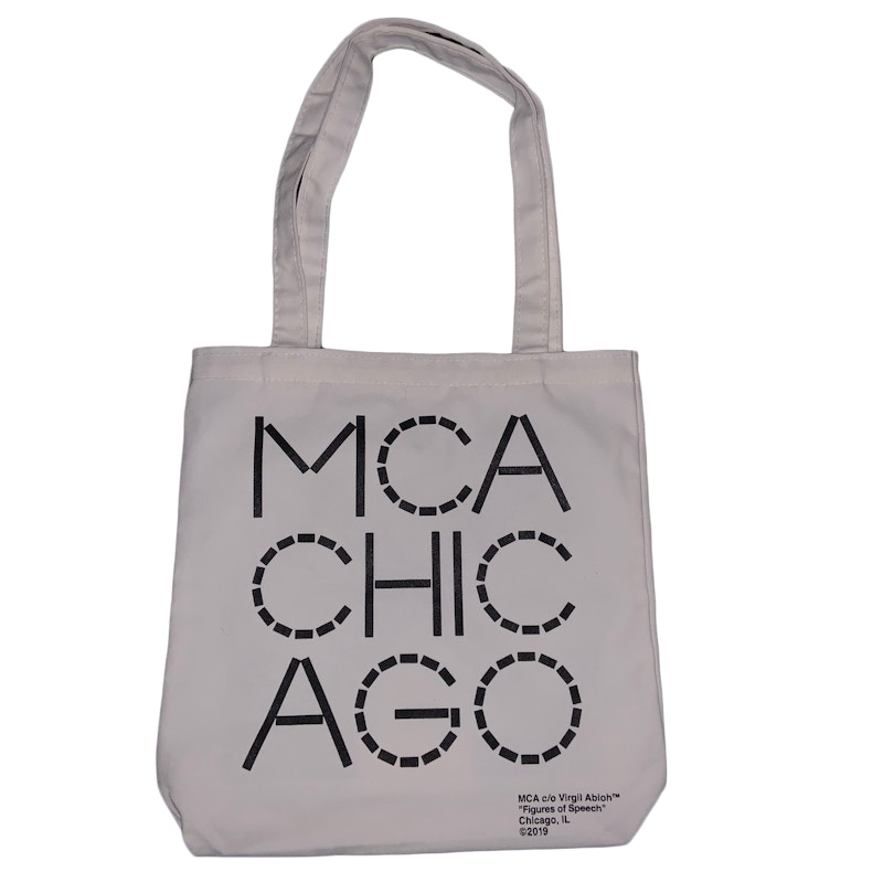 Virgil Abloh x MCA Tote Bag White SS19 JP