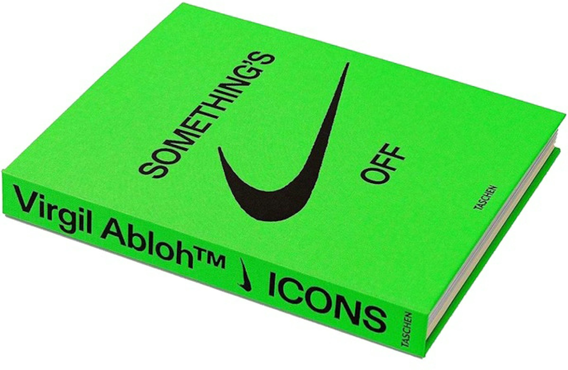 Virgil Abloh x Nike "Something's Off" book 1ST
