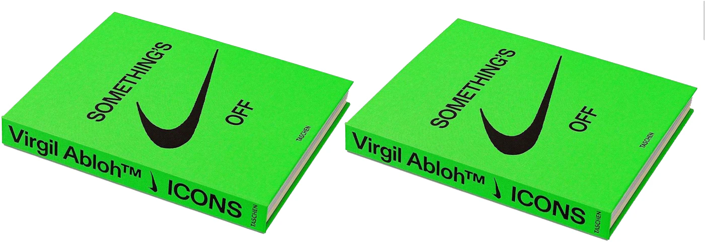 ICONS: Something's Off Hardback Book (Virgil Abloh Nike White Louis Vuitton)